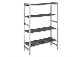 Lagergestell Alu/Kunststoff Tiefe 56cm