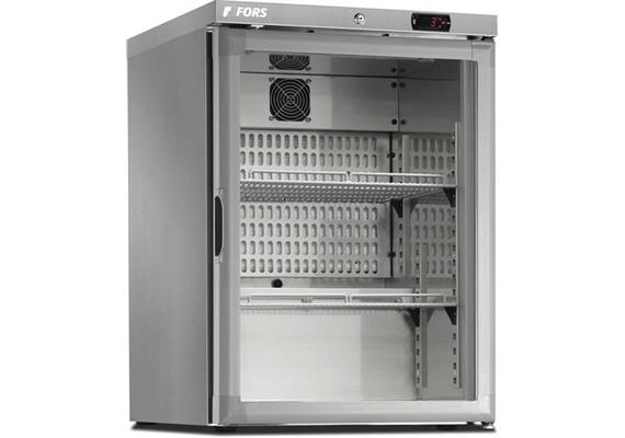 Kühlschrank CNS Getränke mit Glastür 130 Liter
