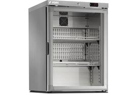 Kühlschrank CNS Getränke mit Glastür 130 Liter