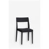 Stuhl schwarz (ohne Armlehne)