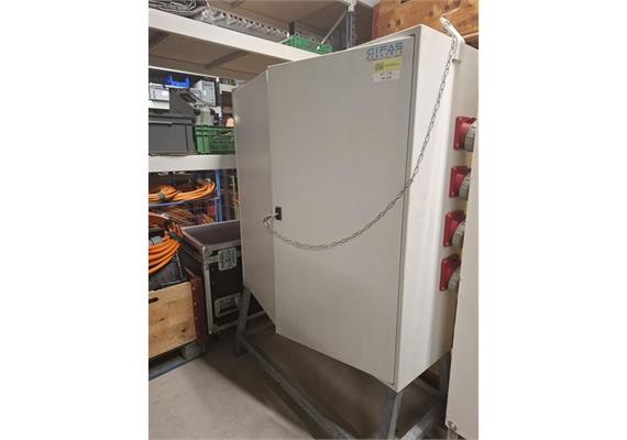 Baustromverteilerkasten 400 Amp. (weiss) Nr. 1