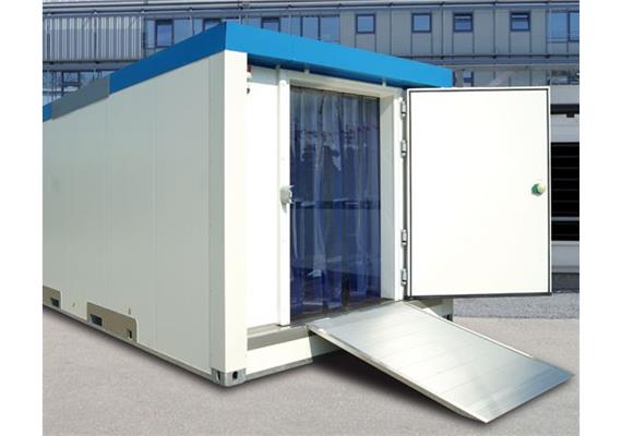 Kühl-/ Tiefkühlcontainermodul Kombi 2 Kammern