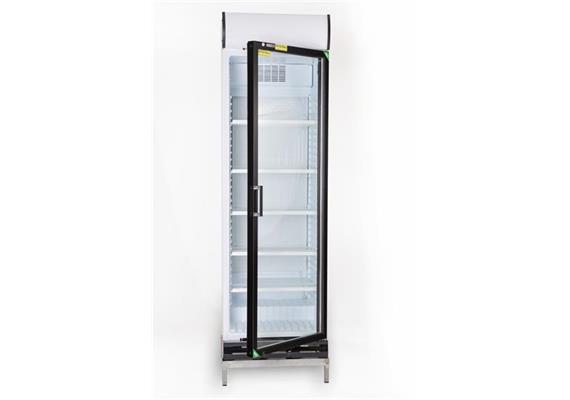 Kühlschrank mit Glastür 372 Liter mit Display
